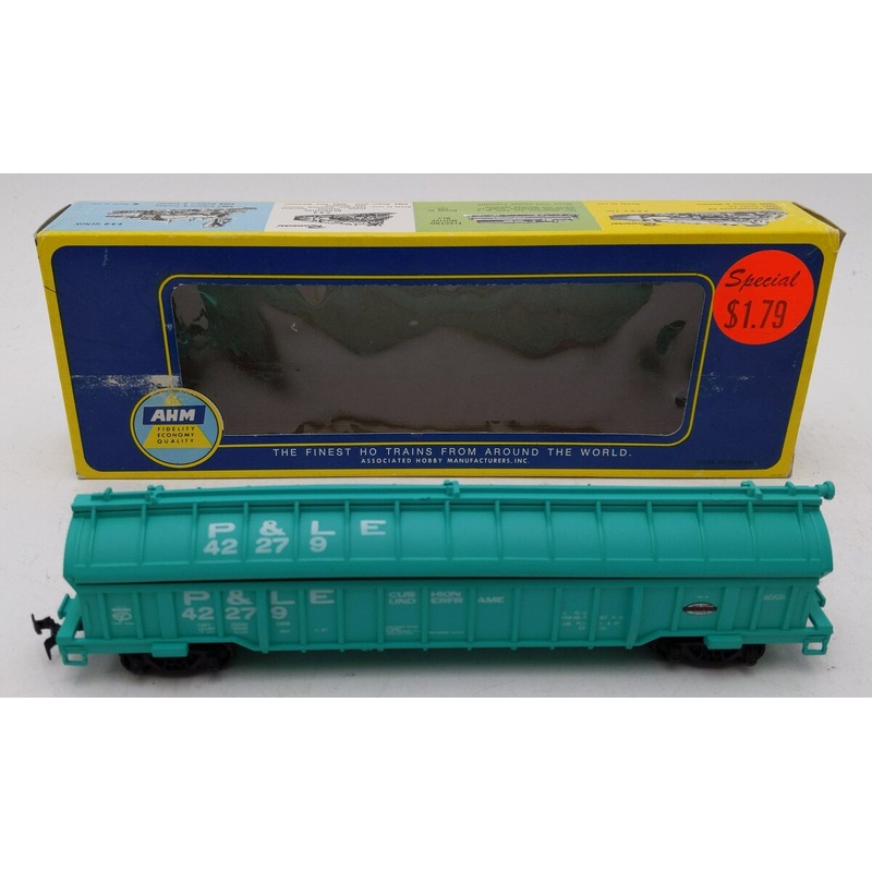 AHM 5204B HO Pittsburgh & Lake Erie Coil Car w/ Coils #42279 EX/Box