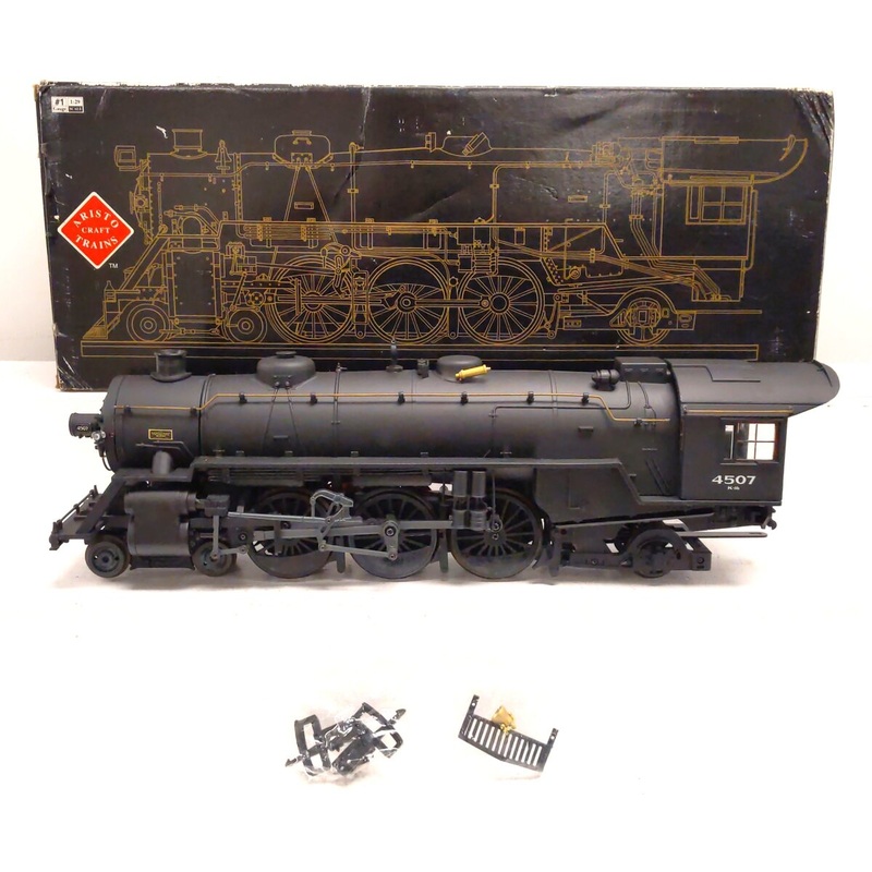 Aristo-Craft 21407 G Scale NYC 4-6-2 Pacific Steam Locomotive #4507 EX/Box