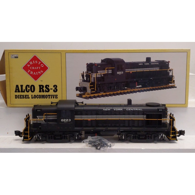 Aristo-Craft 22219 G New York Central RS-3 Diesel Locomotive #8223 EX/Box