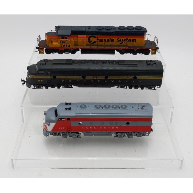 Athearn & Rivarossi HO Scale Assorted Diesel Locomotives [3] VG