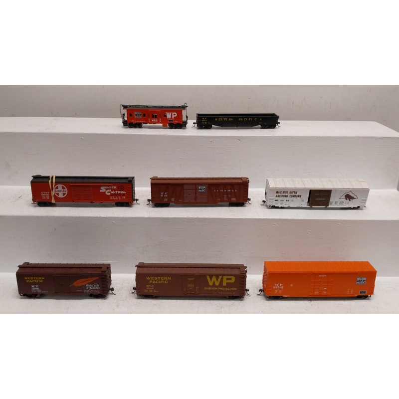 Bachmann & Other Assorted HO Scale Freight Cars [8] VG