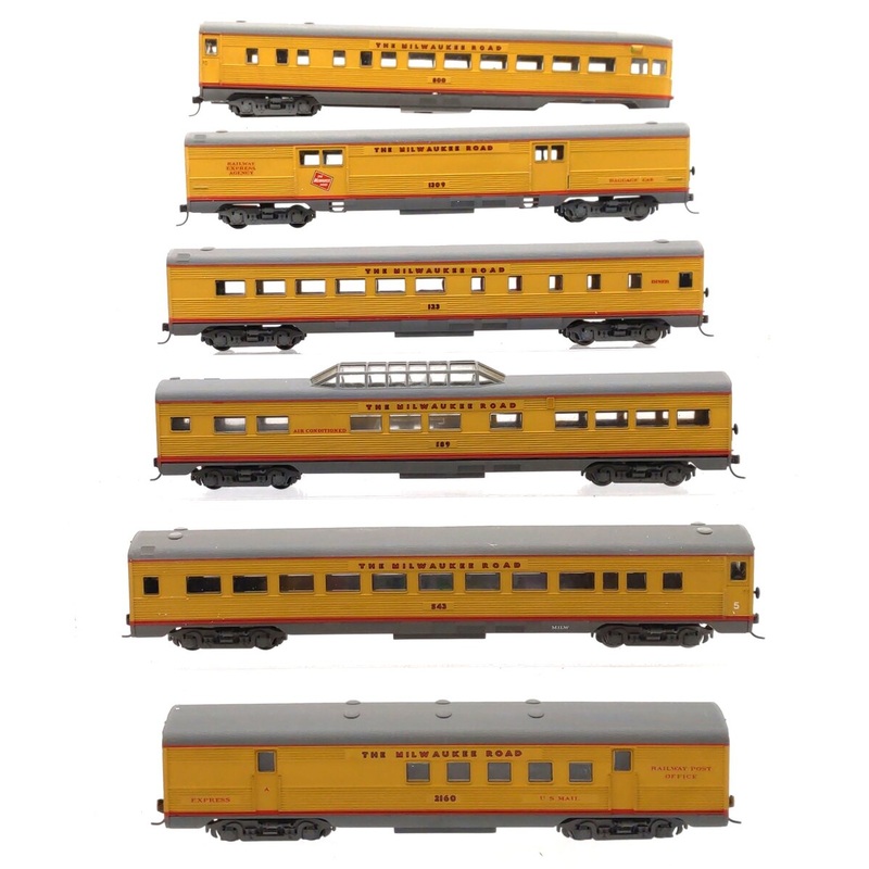 HO Scale Custom MILW Passenger Cars [6] EX
