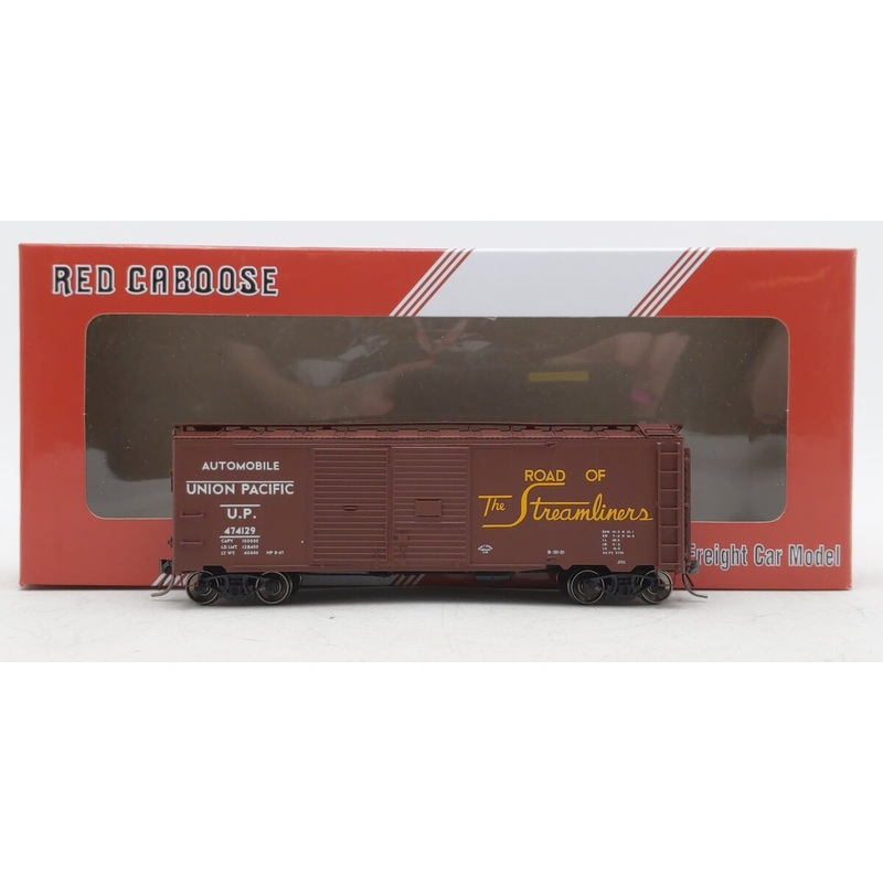 Red Caboose RR-38540-17 HO Union Pacific AAR Double Door Boxcar #474129 LN/Box