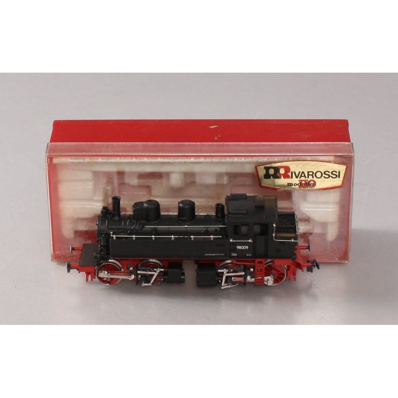 Rivarossi 1340 HO 0-4-4-0 Steam Locomotive BR 98 Delle D.R. #98009 LN/Box