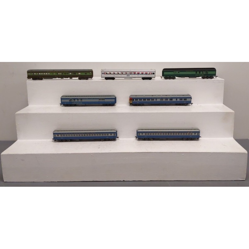 Rivarossi & Other HO Scale Assorted Passenger Cars [7] VG