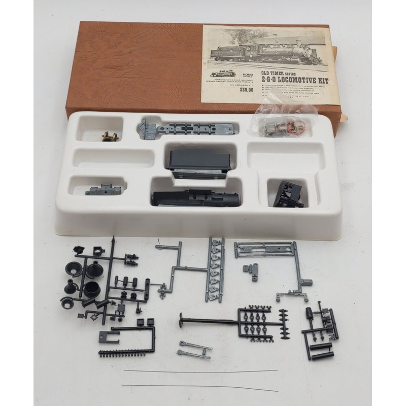 Roundhouse 472 HOn3 Outside Frame for 2-8-0 Steam Kit EX/Box