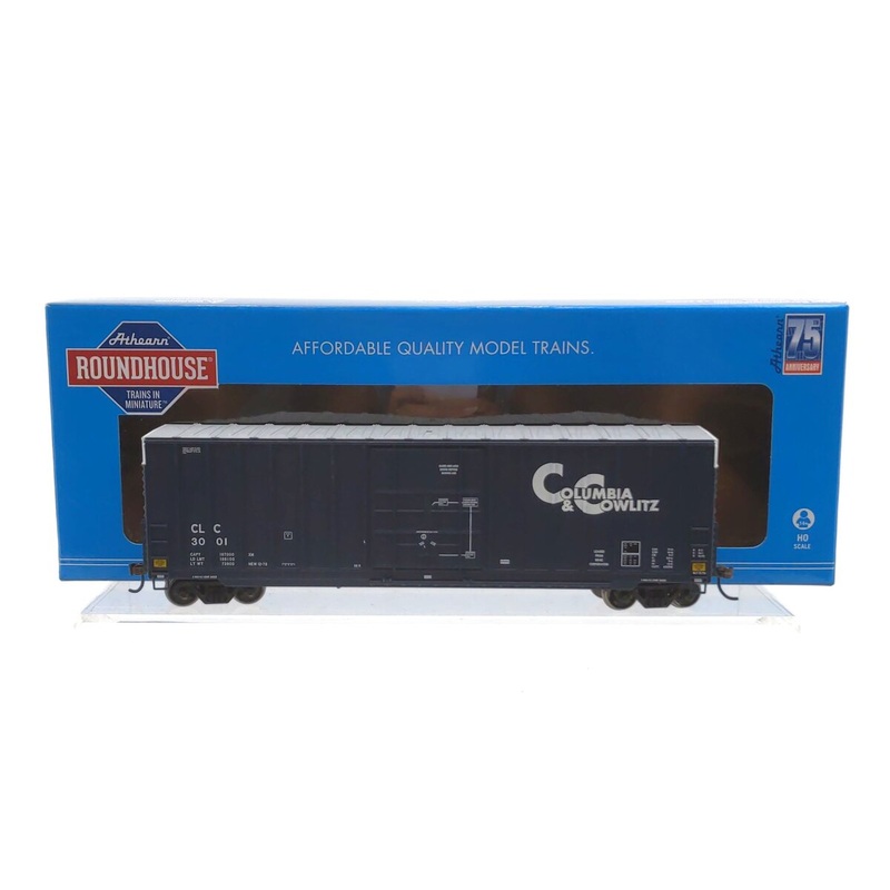 Roundhouse RND1512 HO CLC 50′ Exterior Post High Cube Plug Boxcar #3001 NIB