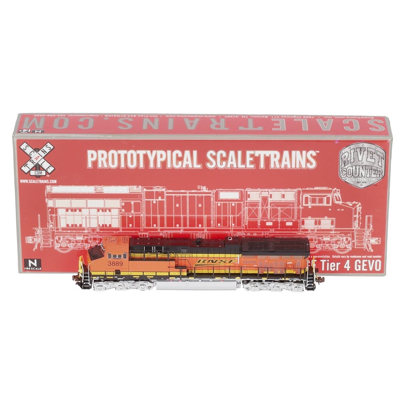 Scale Trains SXT30611 N Scale BNSF GE Tier 4 GEVO Diesel Locomotive #3889 NIB