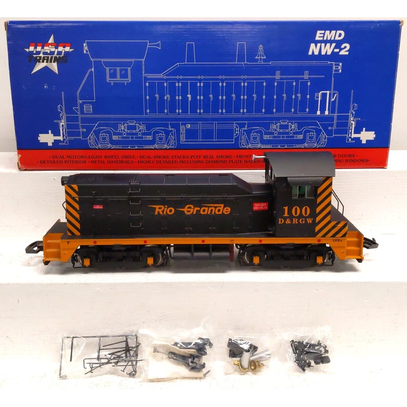 USA Trains R22001 G Denver and Rio Grande Western NW-2 Diesel Locomotive EX/Box