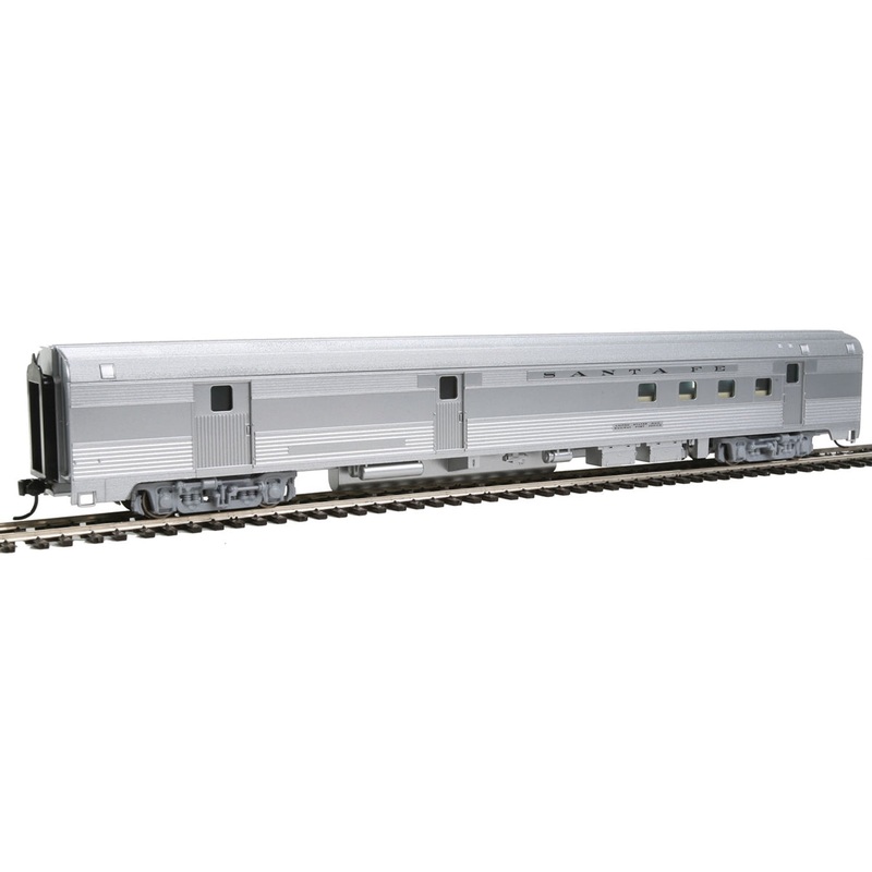 Walthers 910-30302 HO Santa Fe 85′ Budd Baggage-Railway Post Office Car MT/Box