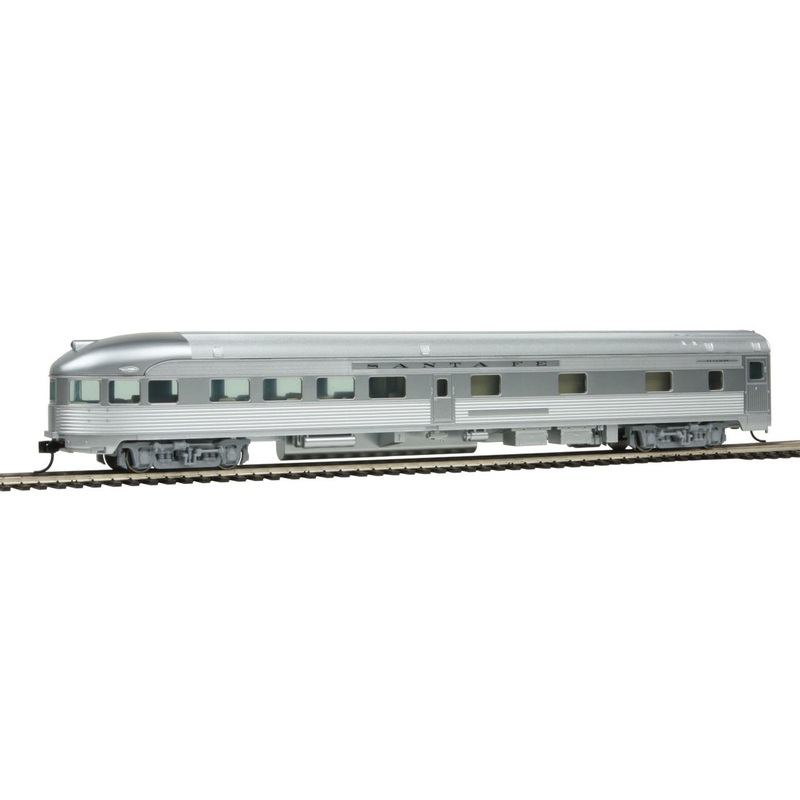 Walthers 910-30352 HO Santa Fe 85′ Budd Observation Car MT/Box