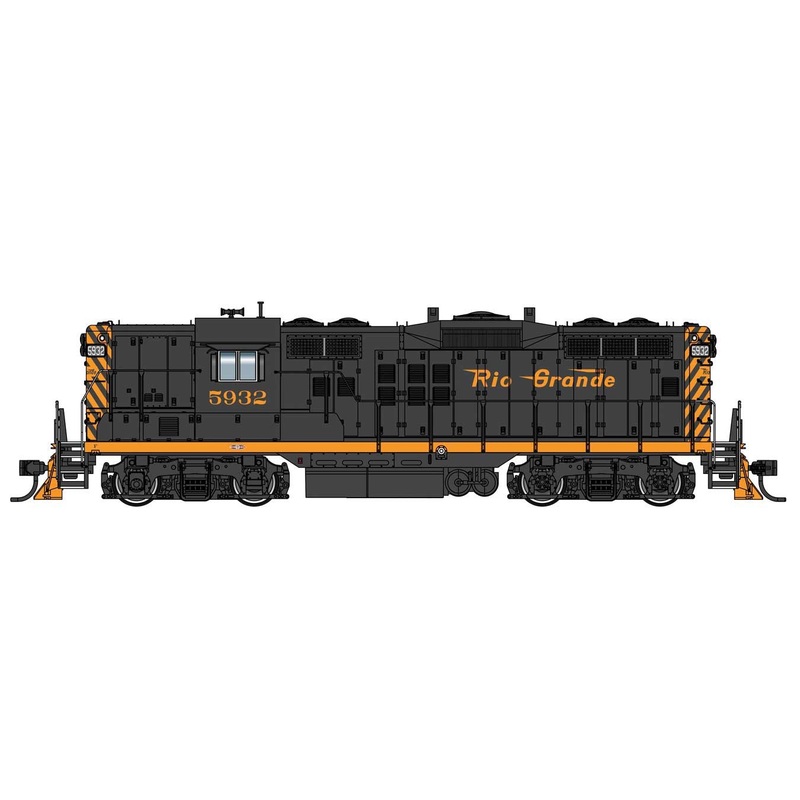 Walthers 920-42703 HO DRGW GP PHII Diesel Locomotive with Sound & DCC #5932 NIB