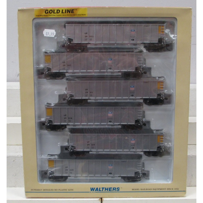 Walthers 932-5340 HO Scale Union Pacific Bethgons (Pack of 6) MT/Box