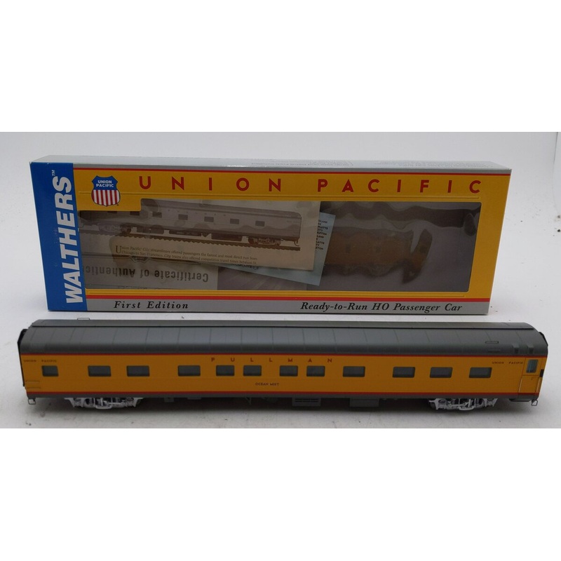 Walthers 932-9510 HO Union Pacific City Streamliner 5-2-2 Sleeper P-S Plan NIB
