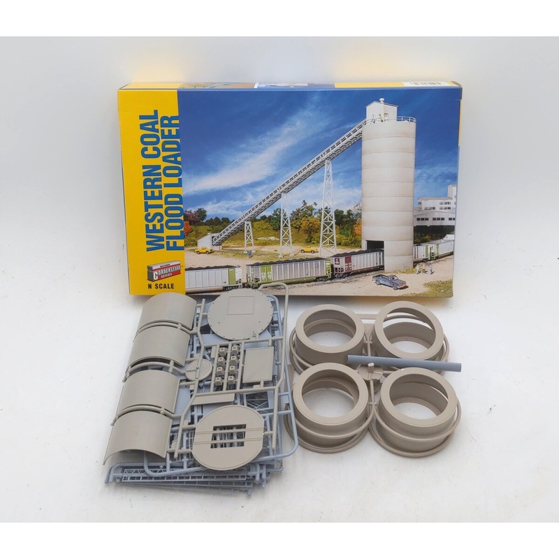 Walthers 933-3247 N Scale Western Coal Loader Industrial Building Kit EX/Box