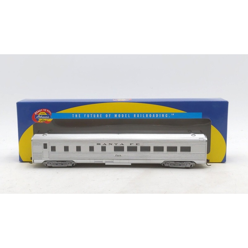 Athearn 7912 HO Scale Atchison Topeka Santa Fe Streamline Diner Car #1568 NIB