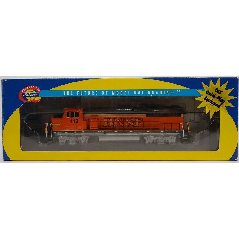 Athearn 91508 HO Scale BNSF GP60M Diesel Locomotive #112 LN/Box