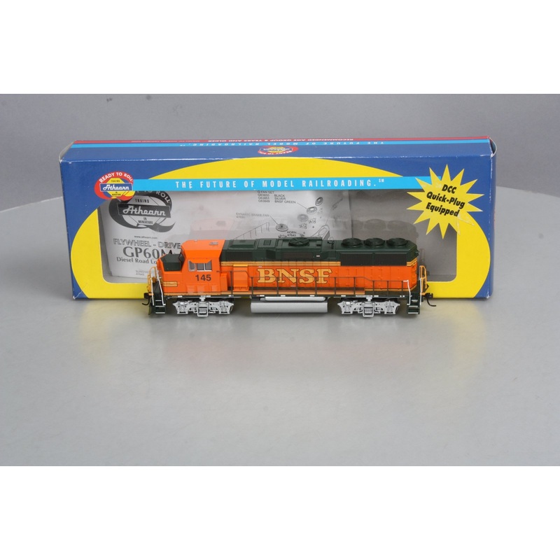 Athearn 91517 HO Scale BNSF GP60M Diesel #145 (HeritageII) LN/Box