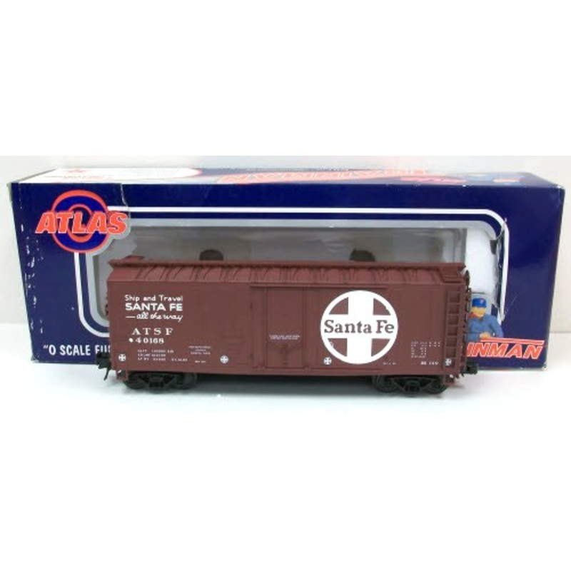 Atlas 0529-1 Santa Fe Box Car #40168 – 3 Rail MT/Box
