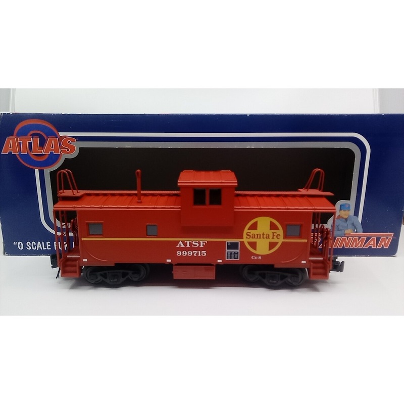 Atlas 0704-2 O Santa Fe Gauge EV Caboose #999715 -3-Rail MT/Box