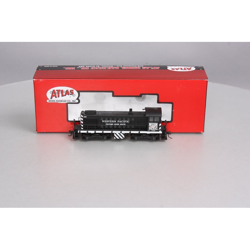 Atlas 10000043 HO Scale Western Pacific S-2 Diesel Locomotive #555 NIB