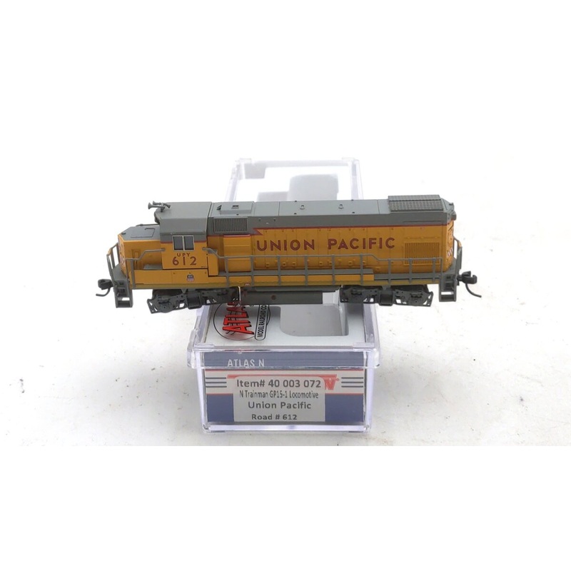 Atlas 40003072 N Scale Union Pacific Trainman GP15-1 Diesel Locomotive #612 LN/Box