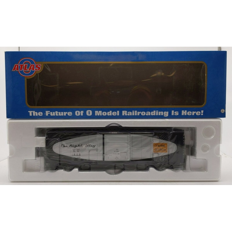 Atlas 6599 O Central of GA Single Door PS-1 Boxcar #1808 NIB