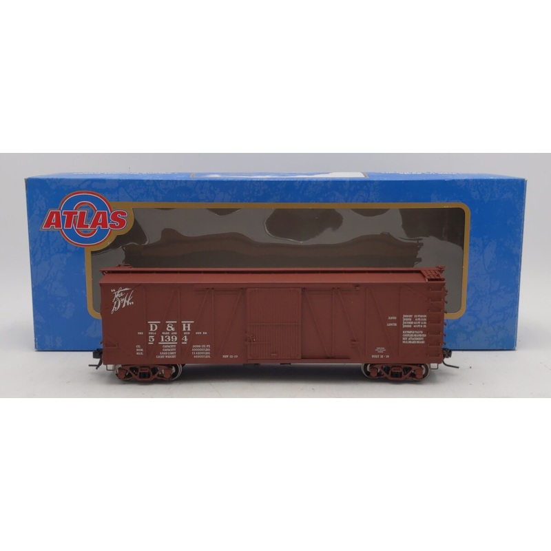 Atlas 7468-3 O D&H USRA Single-Sheathed Box Car #51394 (2 Rail) LN/Box