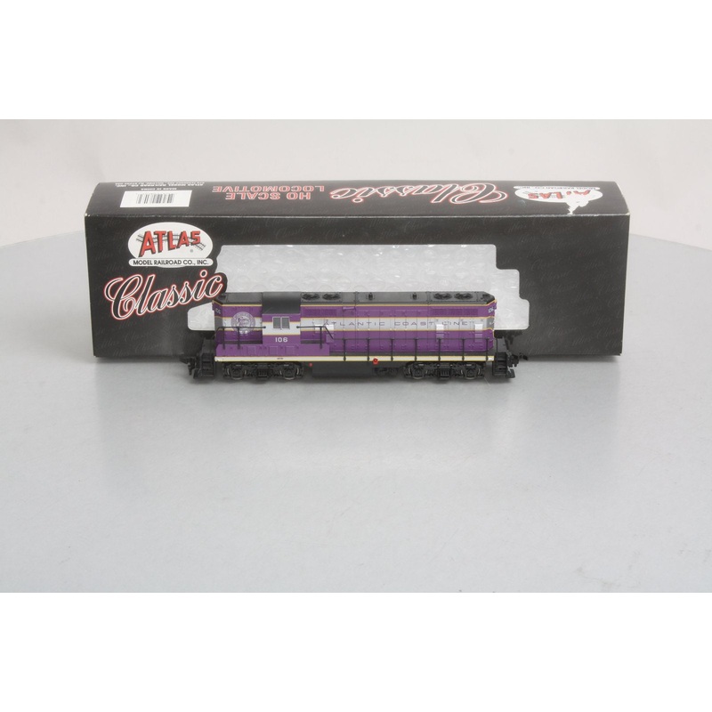 Atlas 8403 HO Scale Atlantic Coast Line EMD GP-7 Powered Diesel Locomotive #106 LN/Box