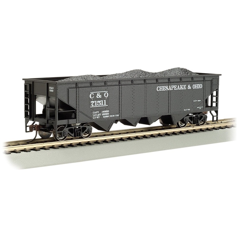 Bachmann 17605 HO Chesapeake & Ohio 40′ Quad Hopper #71511 LN/Box