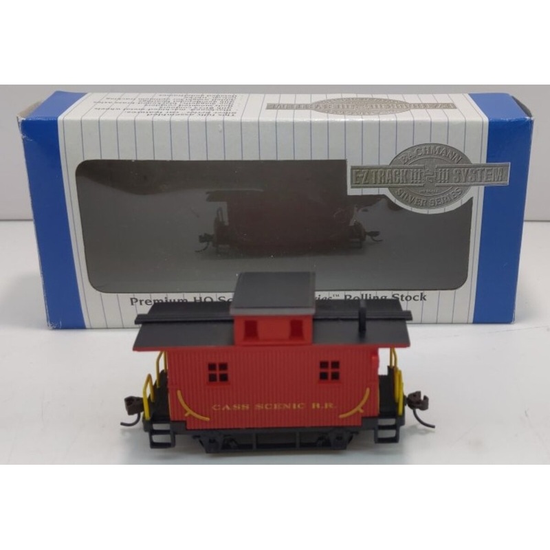 Bachmann 18445 HO Cass Scenic Railroad Wood 4-Wheel Bobber Caboose NIB