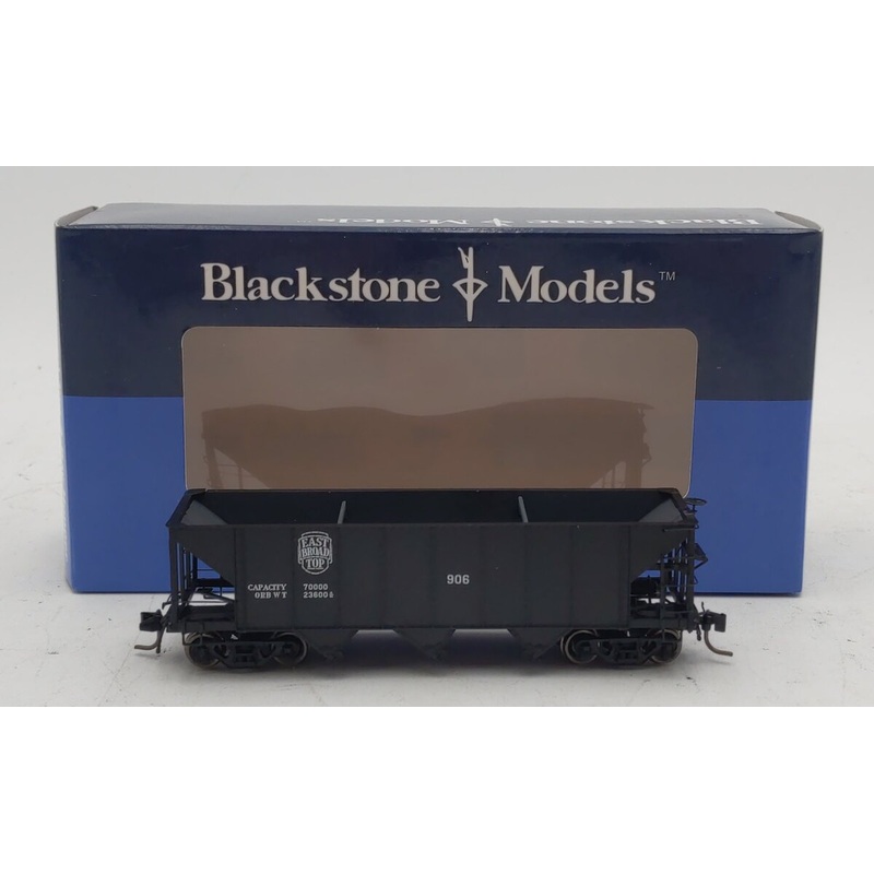 Blackstone Models 340704 HOn3 East Broad Top 3-Bay Hopper #906 LN/Box