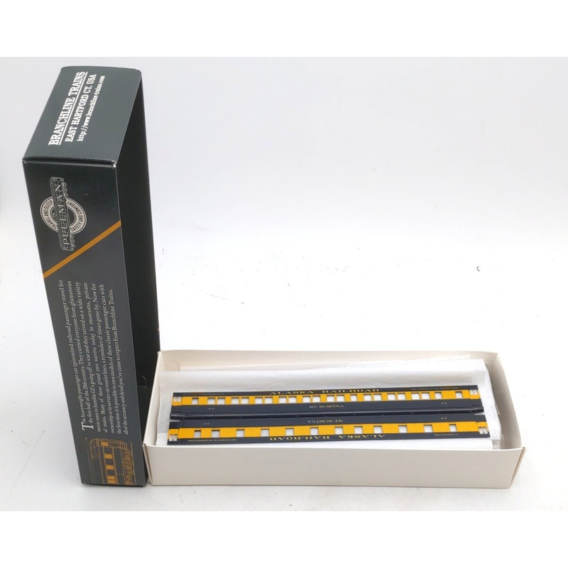 Branchline Trains 5627 HO Scale 6-3 Pullman Sleeper Alaska Raiload Kit NIB