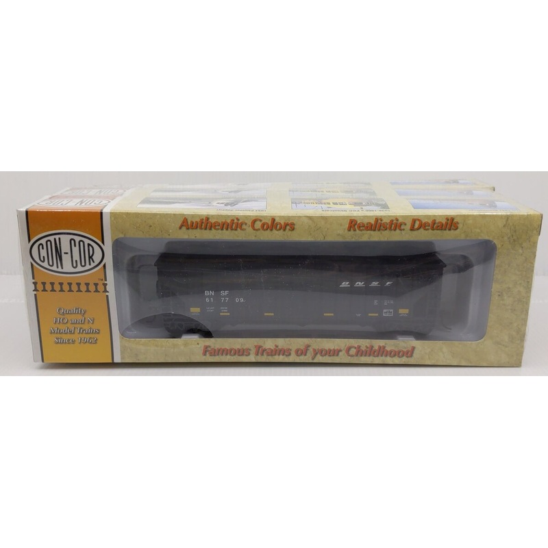Con-Cor 0001-000523 HO Scale BNSF 100 Ton Coal Hopper 3-Pack MT/Box