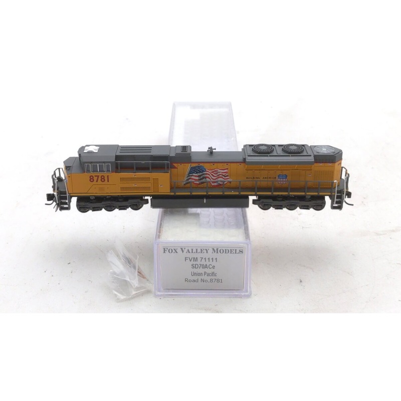 Fox Valley Models 71111 N Scale Union Pacific SD70ACe Diesel Locomotive #8781 LN/Box