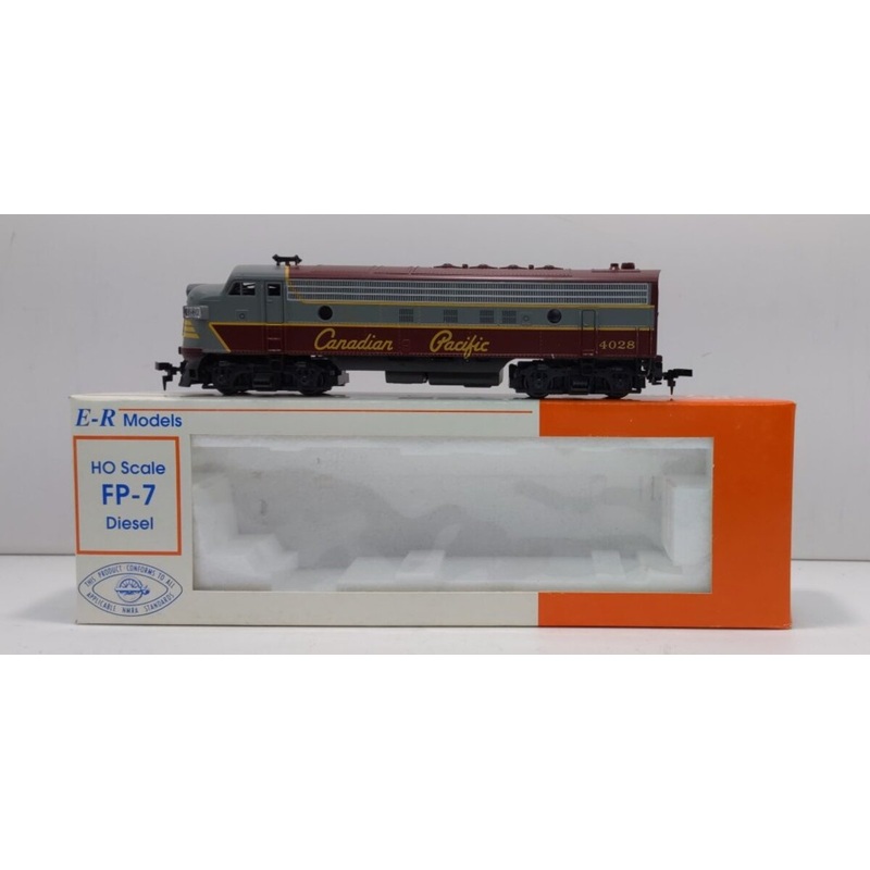 E-R Models 040-4011 HO Canadian Pacific FP7 #4028 NIB