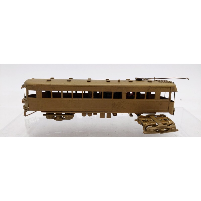 Hallmark Models HO Scale BRASS C Trolley Car – Unpainted VG