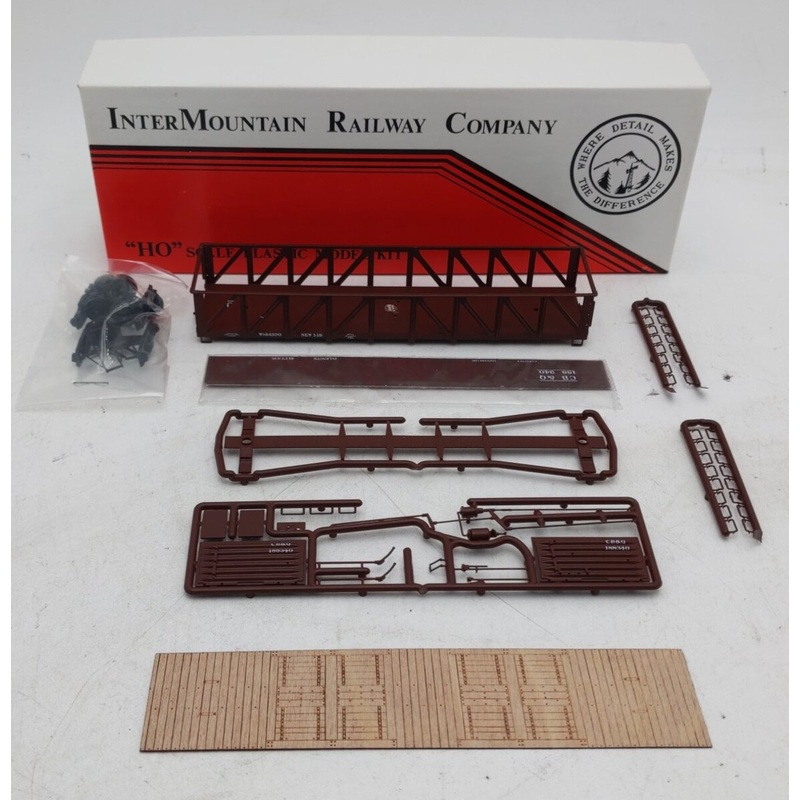 InterMountain 41601-15 HO CB&Q USRA Composite Drop Bottom Gondola Kit #188340 EX/Box