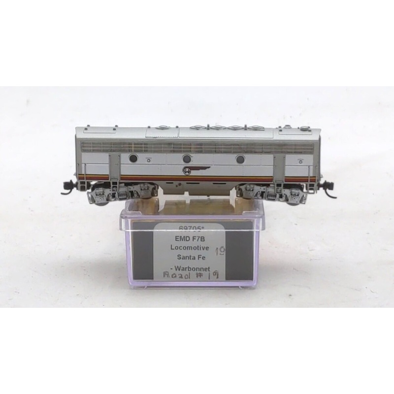 InterMountain 69705 N Scale Atchison Topeka Santa Fe EMD F7B Diesel Locomotive LN/Box