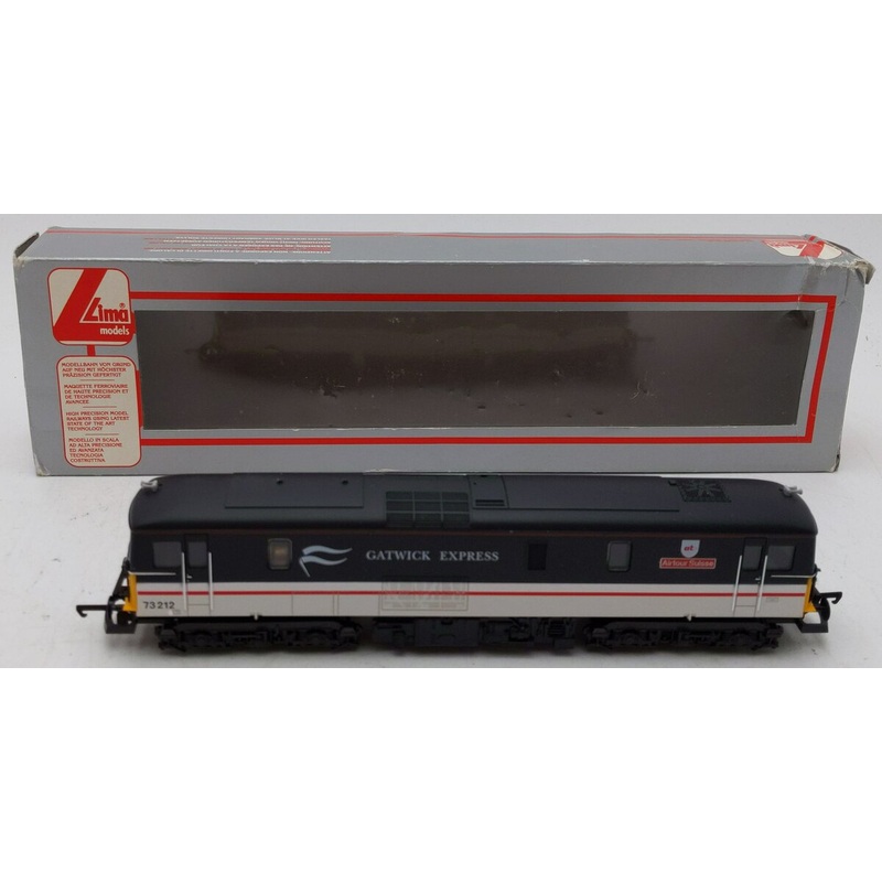 Lima 204847A6 HO Scale GatWick Express Diesel Locomotive #73212 LN/Box