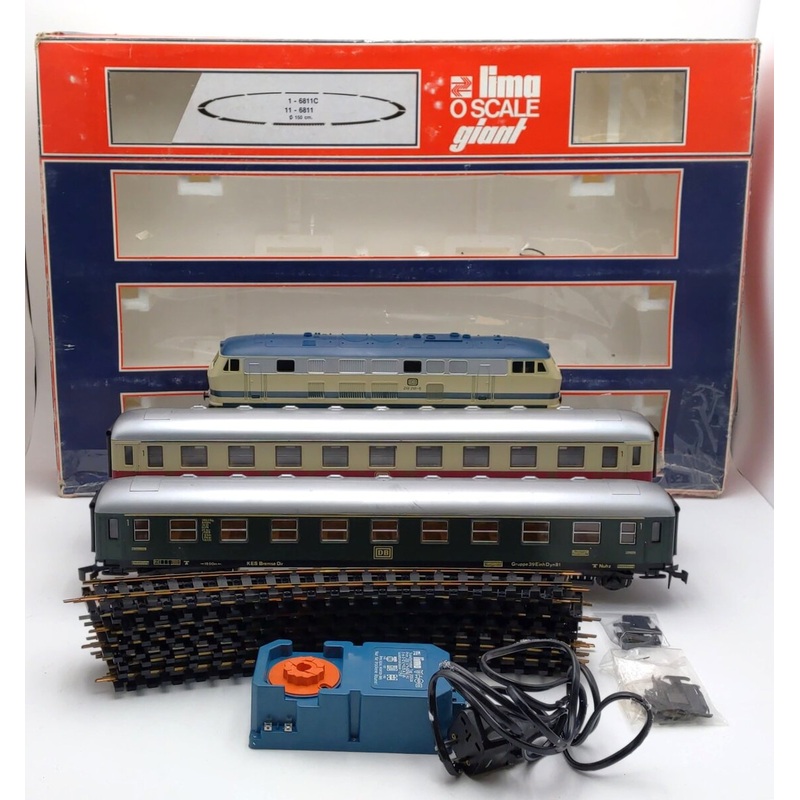 Lima O Scale Giant Deutsche Bahn Diesel Locomotive Set EX/Box