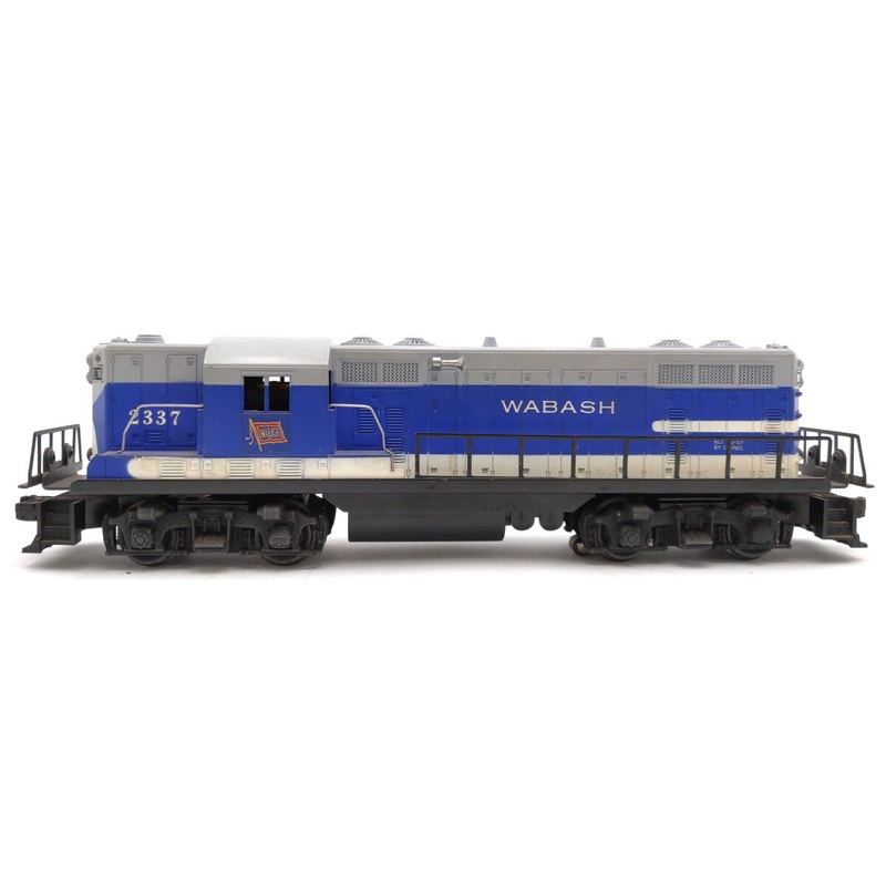 Lionel 2337 Vintage O Wabash GP-7 Powered Diesel Locomotive EX
