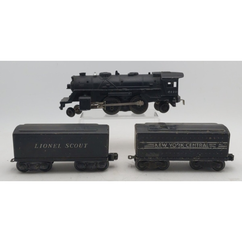 Lionel Vintage O Assorted Locomotive & Tenders: 6110, 221W [3] VG