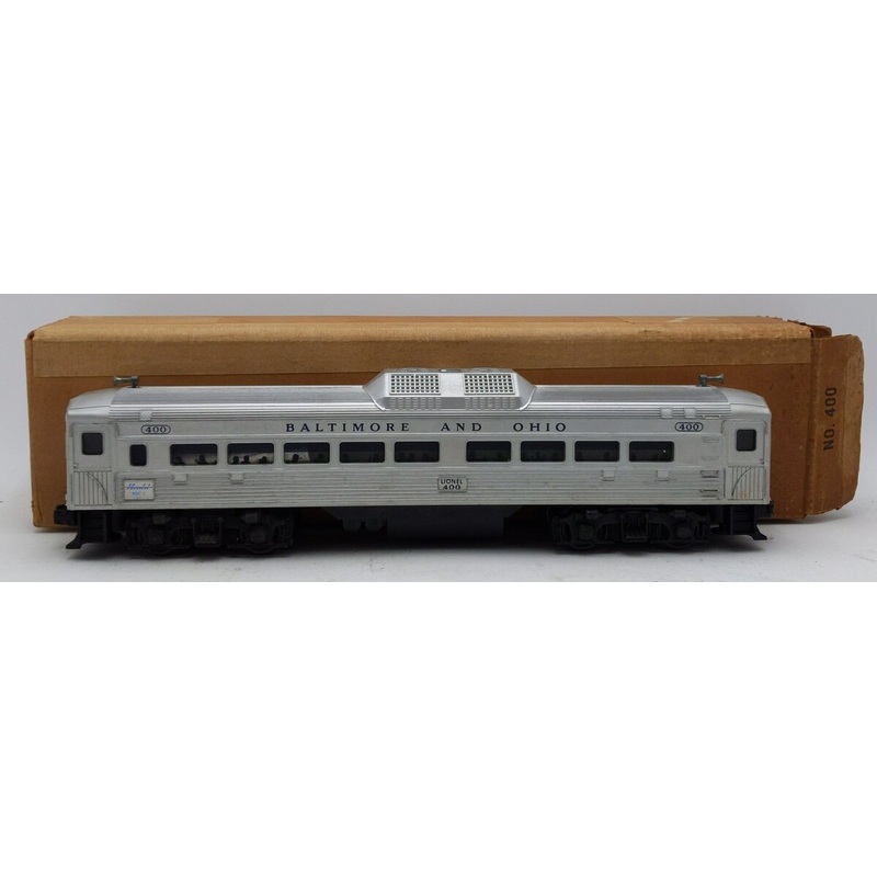 Lionel 400 Vintage O Powered Baltimore & Ohio Commuter Car VG/Box