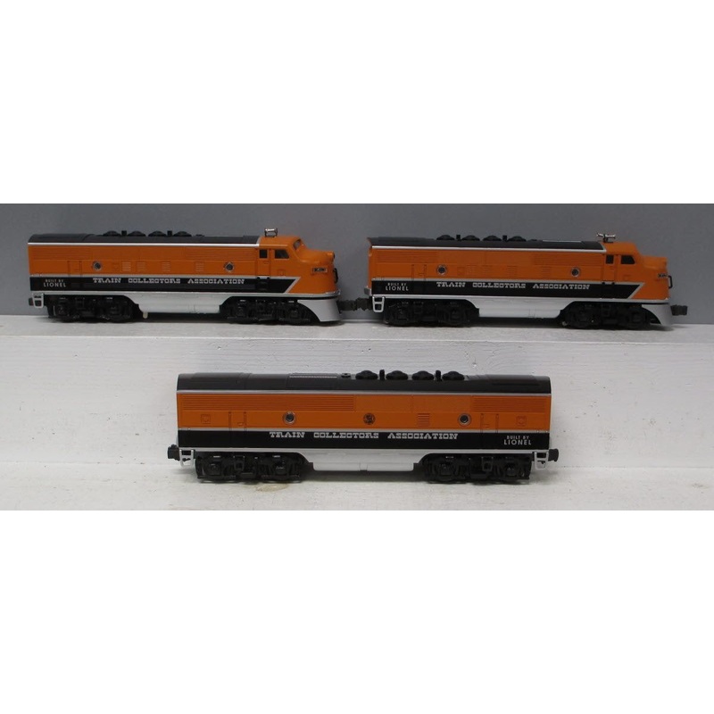 Lionel 6-11737 O Gauge TCA 40th Anniversary F3 ABA Diesel Locomotive Set EX