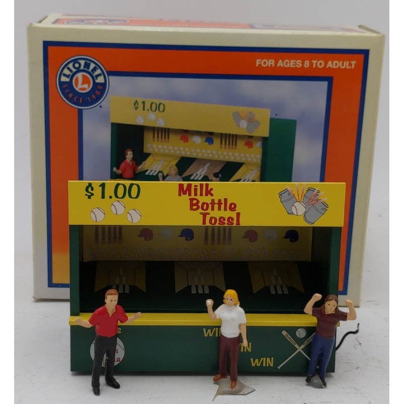 Lionel 6-14230 O Gauge Milk Bottle Midway Game EX/Box