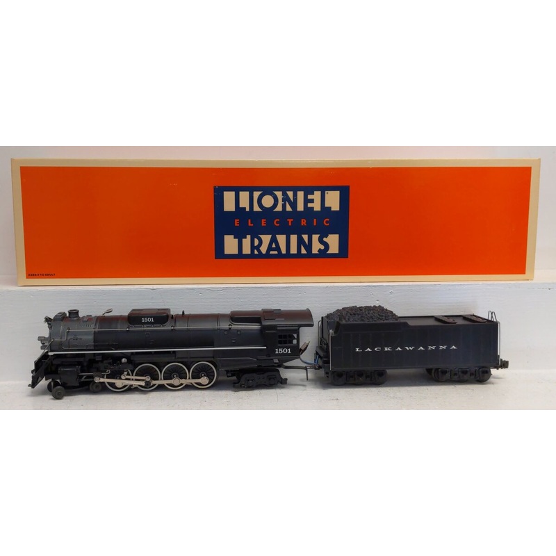Lionel 6-18003 O Delaware, Lackawanna & Western 4-8-4 Locomotive & Tender #1501 EX/Box