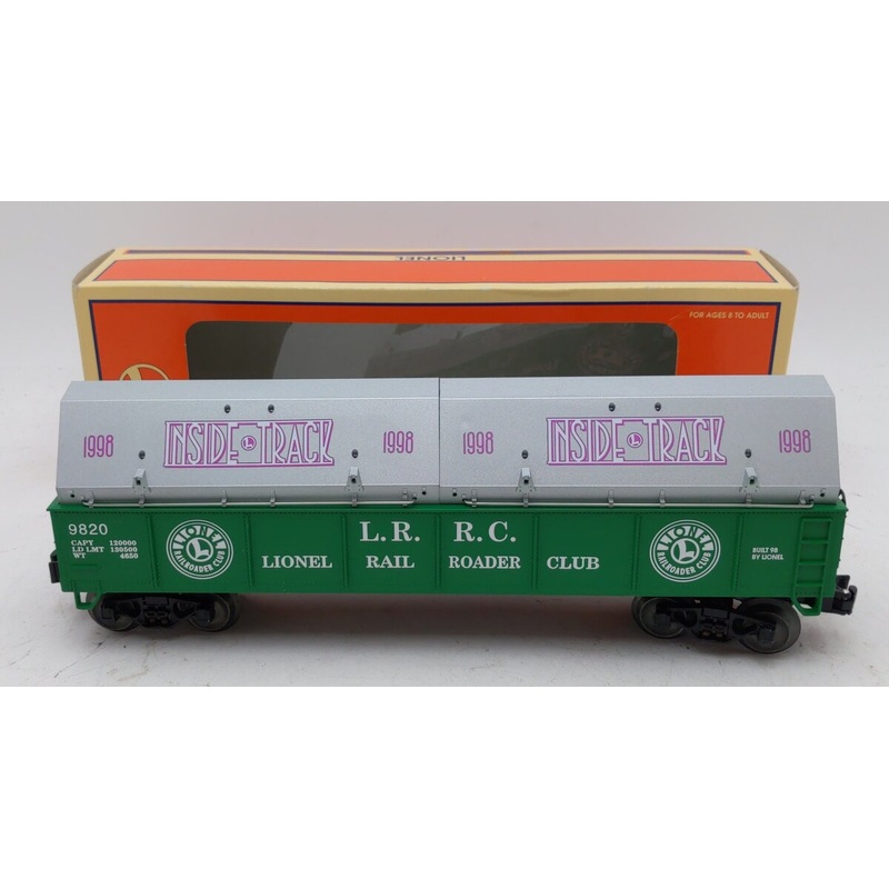 Lionel 6-19966 O Gauge LRRC Countdown To A Century Gondola #9820 EX/Box