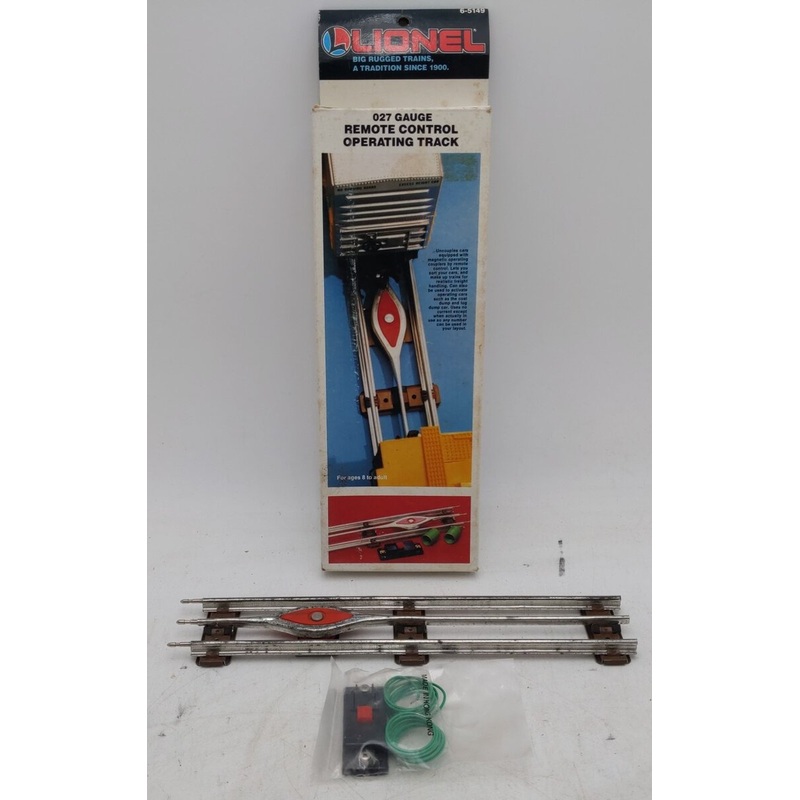 Lionel 6-5149 O27 Remote Control Uncoupler Track EX/Box