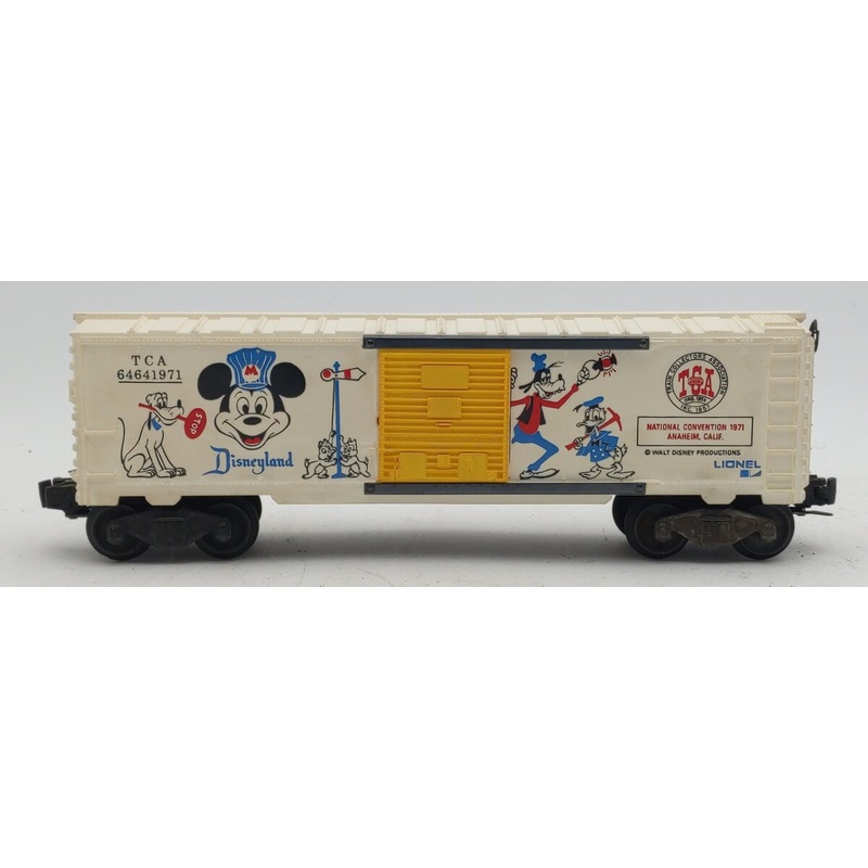 Lionel 6-6464-1971 Disney TCA Disneyland Boxcar EX